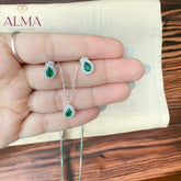 Conjunto Pedras Verdes